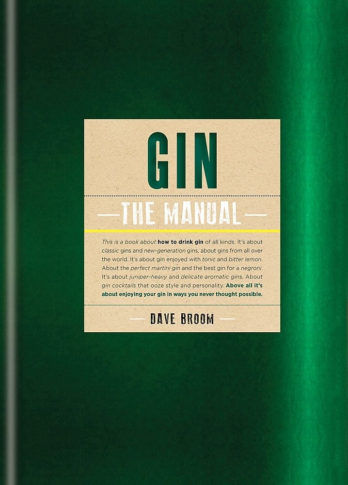 Gin The Manual Spirits Cocktails Book by Dave Broom 9781845339388 Hardcover