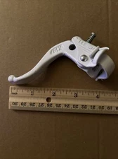 🍀1989 WHITE NOS LEE CHI MX OLD SCHOOL BMX BRAKE LEVER Redline GT Mongoose HARO