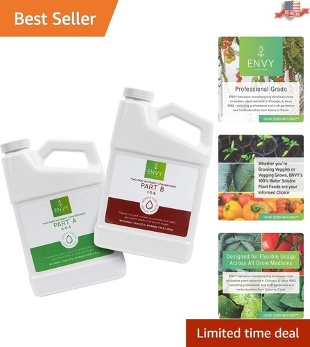 Hydroponic Nutrient Combo - Max Absorption - High Calcium Content - Fortified - Picture 1 of 8