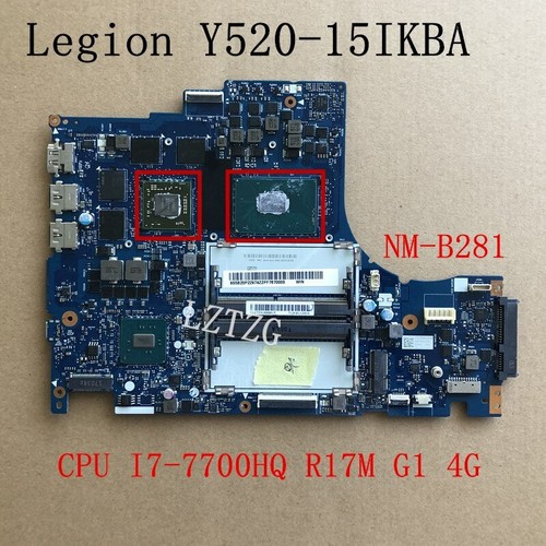 NM-B281 For Lenovo Legion Y520-15IKBA Motherboard I7-7700 R17M G1 4GB ...