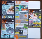 5 Elektronik Zeitschriften - ELV 1996 - 1998 - gut erhalten