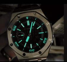 G Shock Royal Casioak Off Shore Saphirglas und Leder 