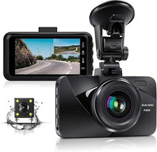 Eachpai F200 Dual Dash Sony Lens Camera 1080P Front Rear FHD DVR Car Driving Cam