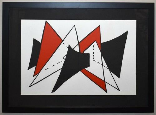 Original Alexander Calder 1963 Lithograph Stabiles from Derriere le Miroir #141 - Picture 2 of 2