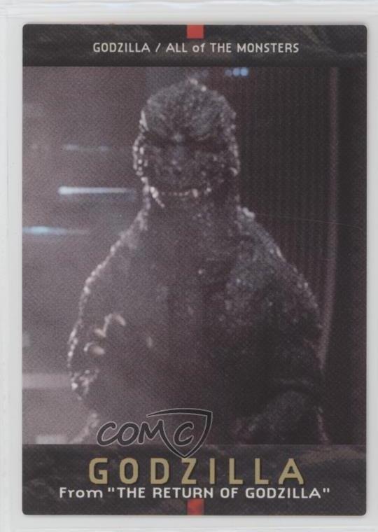 1996 Bandai Carddass Godzilla All of The Monsters Godzilla #40 0b67