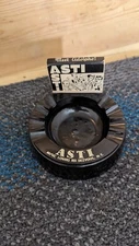 VINTAGE ASTI MUSIC LOVERS RENDEZVOUS N.Y. ASHTRAY  EAGLE WITH ORIGINAL MATCHES