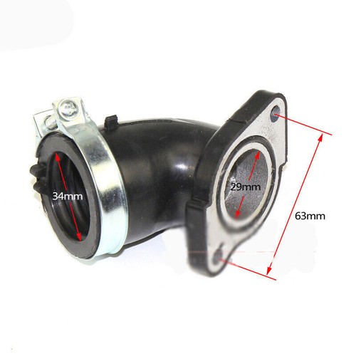 Collettore di aspirazione carburatore 1X per Linhai 260 300 Linhai Tank 260 Fire - Foto 8 di 9