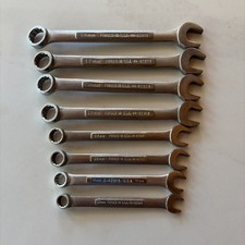 Vintage Craftsman 8 Piece Metric Combination Wrenches 10-18mm - No 14mm - Usa