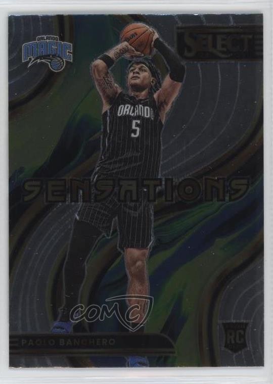 2022-23 Panini Select Sensations Paolo Banchero #17 Rookie RC 12yh