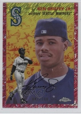 2023 Topps Chrome Platinum Anniversary 47/100 Ken Griffey Jr #386 HOF 0dj8
