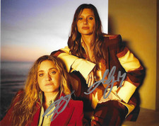 * ALY & AJ * signed 8x10 photo * ALY & ALYSON MICHALKA * COA *