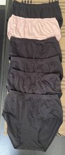 NWOT LOT OF 6 BALI STRETCH 100 NYLON BRIEFS SZ 8/9