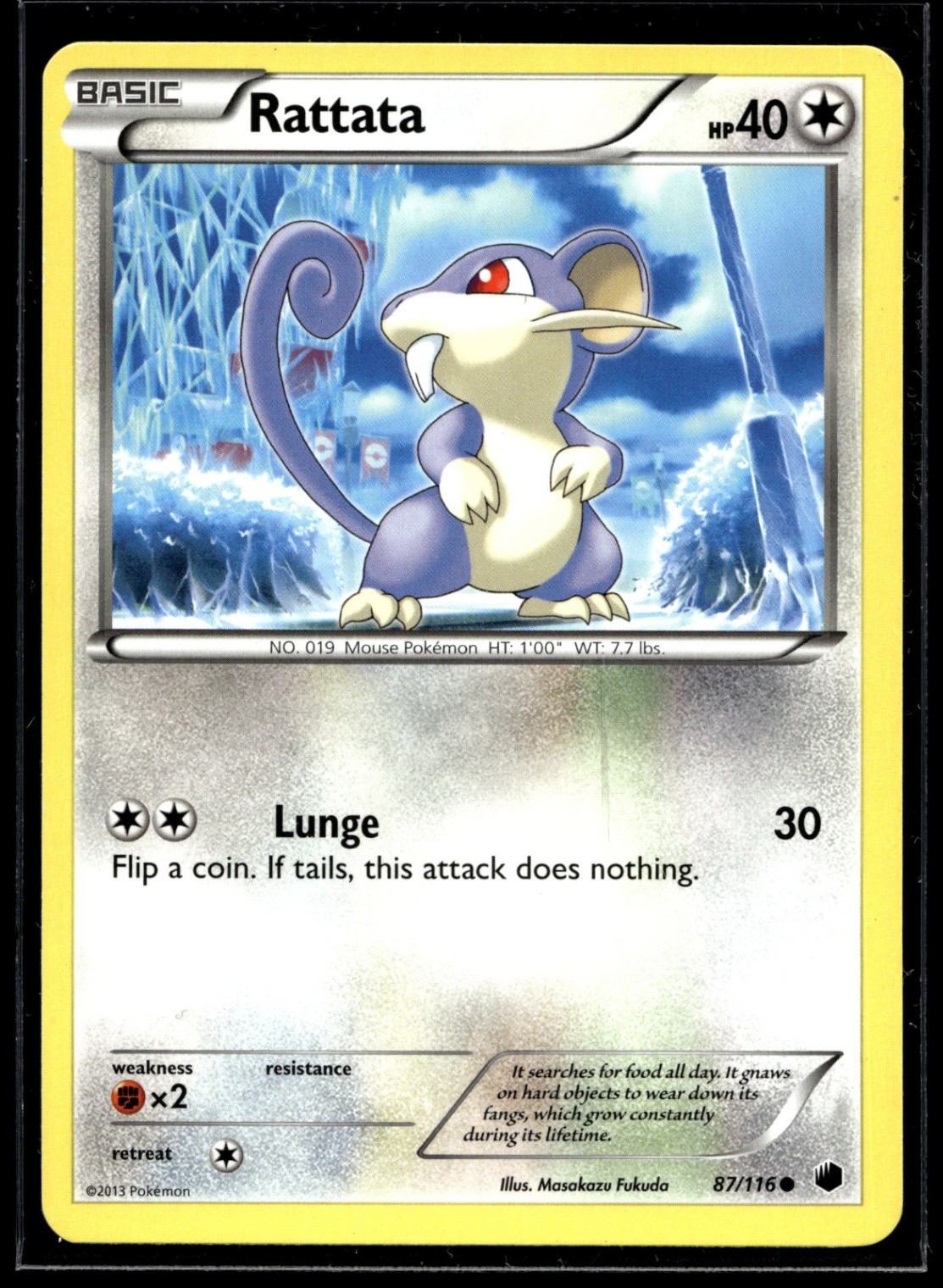 Rattata Common Plasma Freeze 87/116 NM