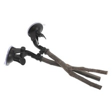 2 Pcs Parrot Sucker Stand Pole Bird Perches for Parakeets with Suction Cup