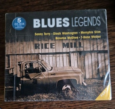 Blues Legends 3 Sonny Terry, Dinah Washington, Brownie McGhee, T-Bone W.. [5 CD]