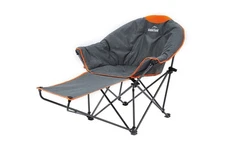 OUTDOOR LIVING SUNTIME Oversized Padded Moon Round Saucer Sofa Chair, Portabl...