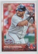 2015 Topps Opening Day Pablo Sandoval #18 0a1