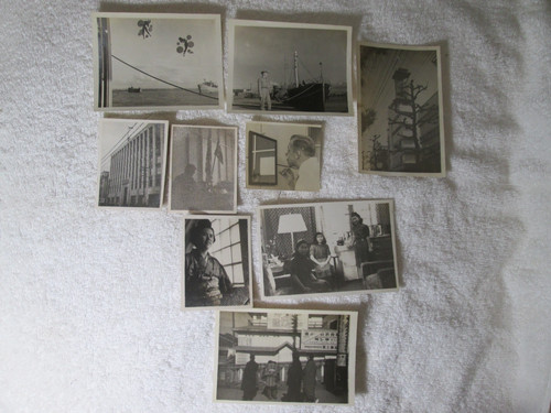 Vintage WW2 1940s Original Snapshot Photos Nagoya JAPAN