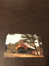 UNPOSTED POSTCARD - SUNDAY RIVER COVERED BRIDGE - NEWRY, MAINE