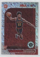2019 NBA Hoops Premium Stock Rookie Variation Shimmer Prizm Cam Reddish #207 mp7