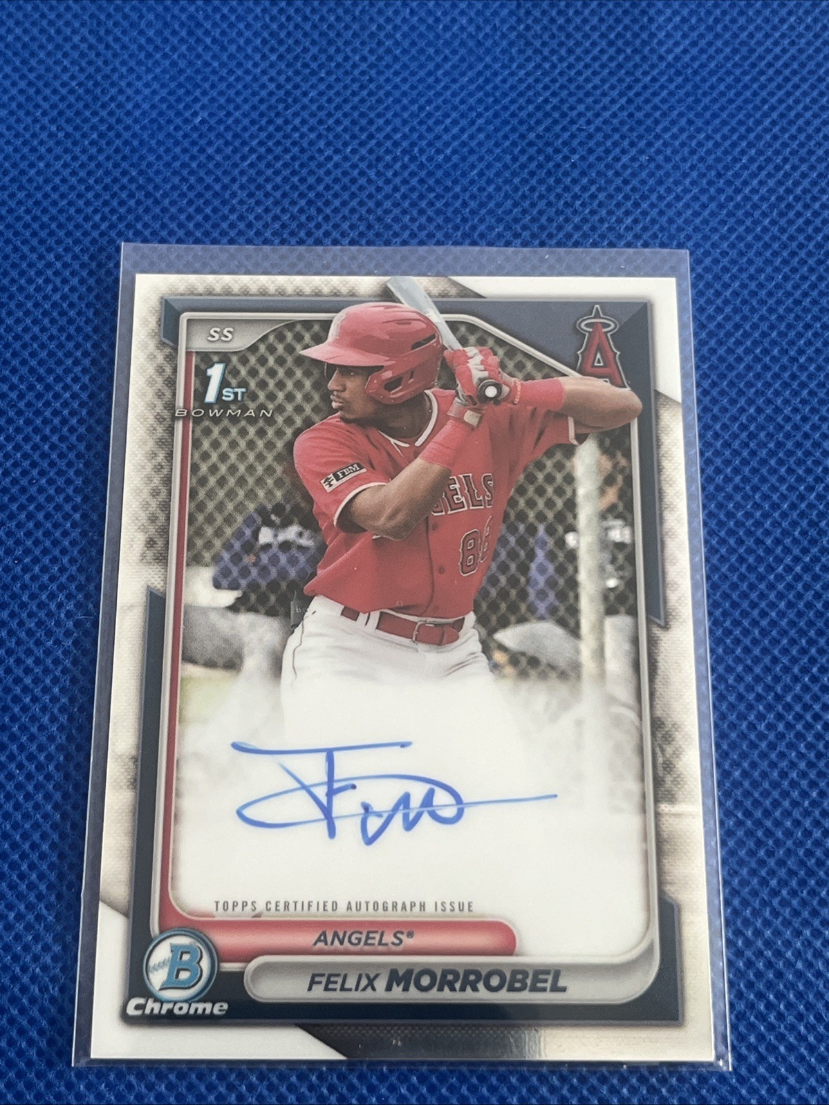 2024 Bowman Chrome Baseball Felix Morrobel 1st Bowman Autograph