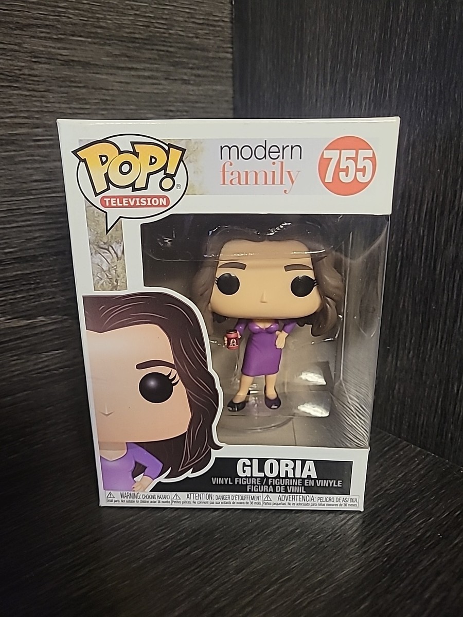 Funko Pop! Vinyl: Gloria #755 Sofia Vergara TV Series Modern Family Purple  Dress