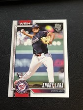 Andry Lara 2026 Topps Series 1 #36 Washington Nationals RC