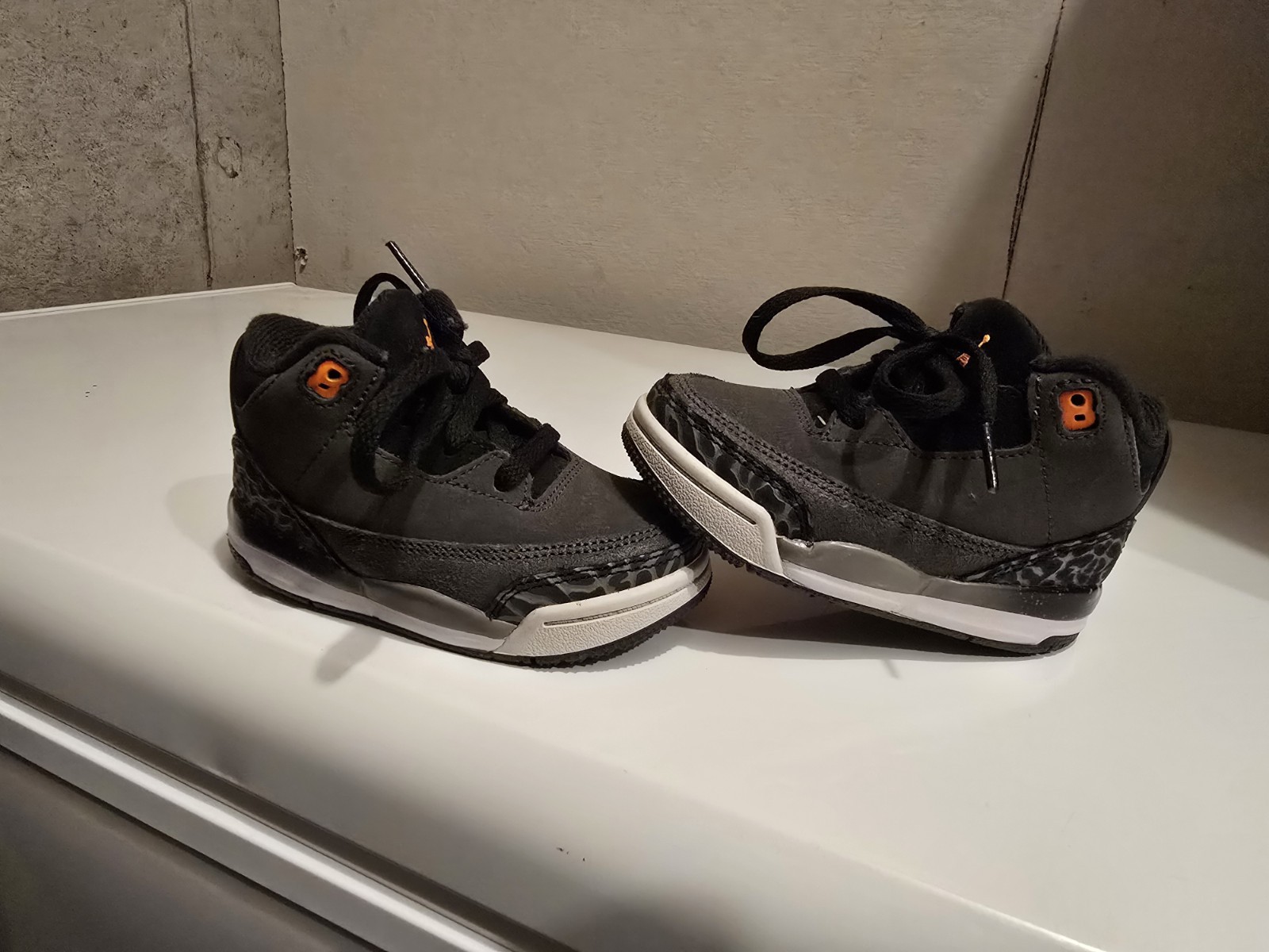 Nike Jordan 3 Retro Fear Pack Toddler Shoes Size 6c