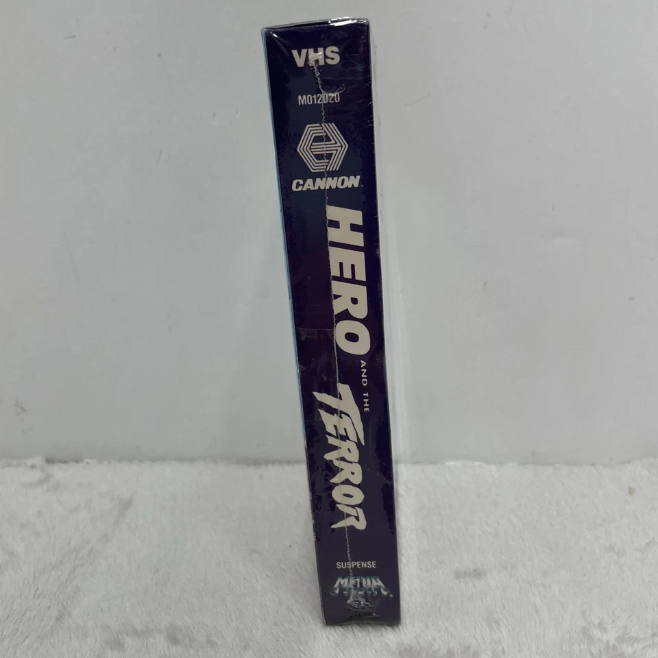 New Sealed Hero and The Terror 1990 VHS Chuck Norris Steve James NOS - Image 3 of 4