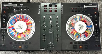 Numark NS7 DJ Controller Mixer Motorized 7'' Turntable Platters Serato ITCH