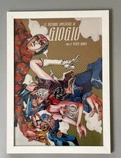 JoJo's Bizarre Adventure Jojo Araki poster framed clear file Golden Wind GIOGIO