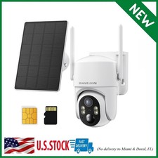 No WIFI Security Camera No Internet Needed, 4G LTE Cellular Security Camera Outd