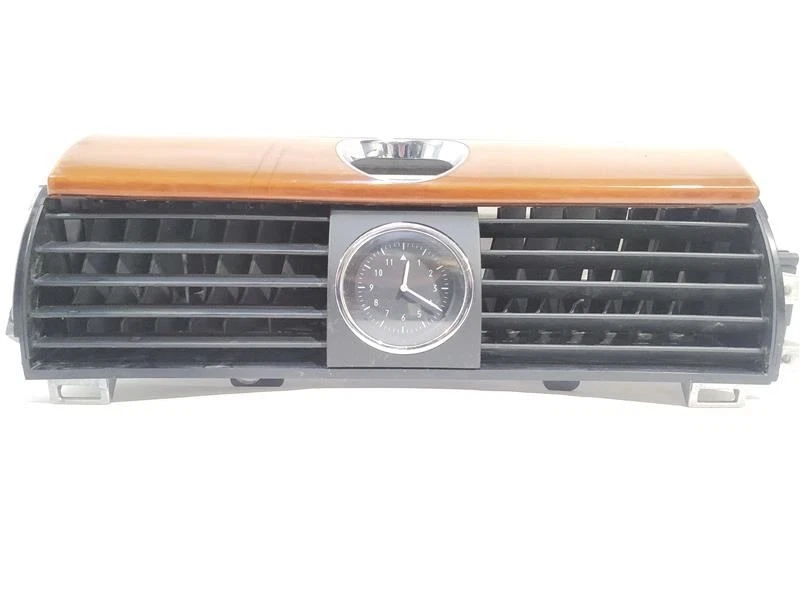 Центральные вентиляционные отверстия с часами PN 3D1-853-578 OEM 2004 Volkswagen Phaeton - Изображение 2 из 4