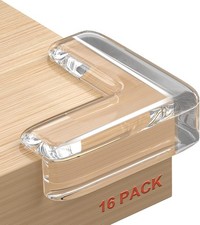 HOMREALM Baby Proofing 16 Pack 16 pcs L-shaped corners, 16 Corner Guards