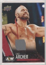 2021 AEW All Elite Wrestling Red Memorabilia 22/50 Lance Hoyt Archer #5 4ty