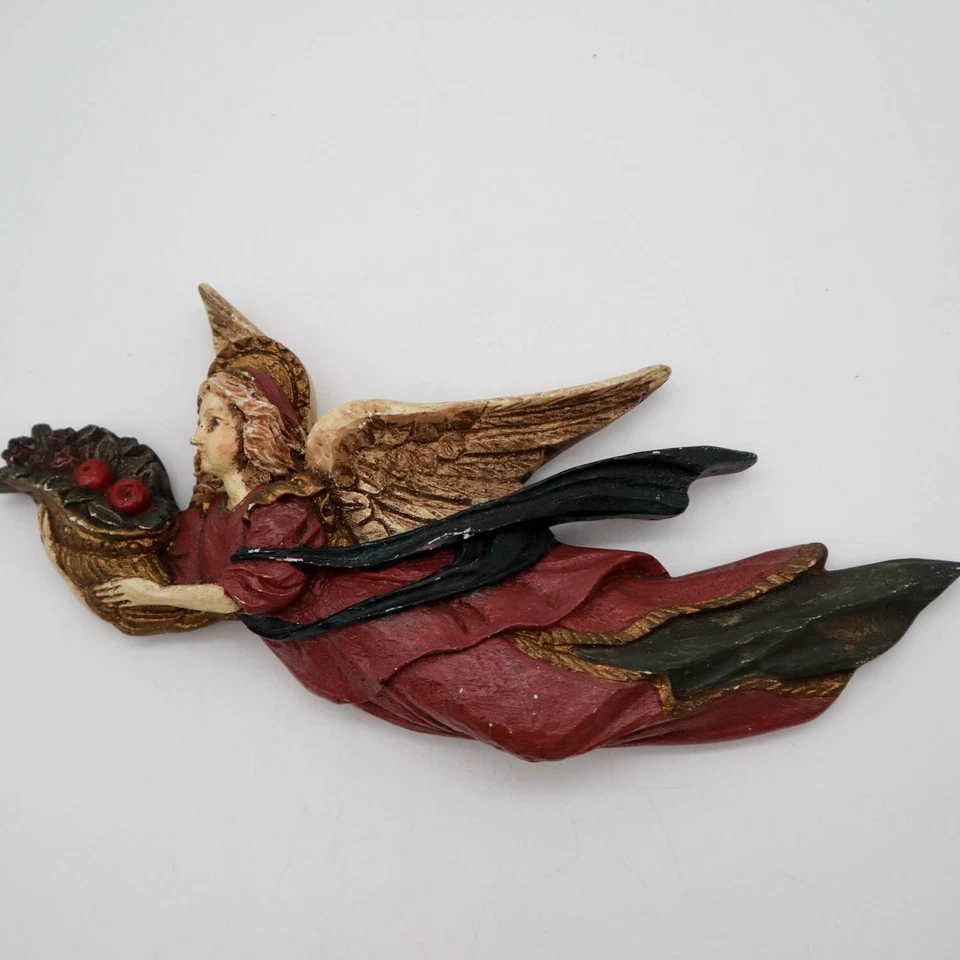 2 Placas Colgantes de Pared Ángel Volador Cañón Medio Oeste De Colección Estilo Viejo Mundo Foto 2 de 4