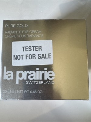 la prairie pure gold radiance eye cream 20 Ml New Salon Tester