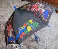 NWT Nintendo Super Mario Youth Kids Umbrella