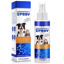 Hydrocortisone Spray for Dogs and Cats, Hot Spot Treatment  Itch Spray for D...