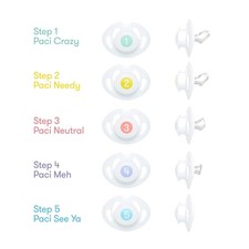 Silicone Orthodontic Pacifier Weaning Pack