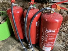 9 Litre Water Fire Extinguisher 9l Warehouse Office Workshop Home