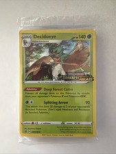 Pokemon Decidueye SWSH035 Darkness Ablaze Prerelease Sealed Evolution Pack 2020