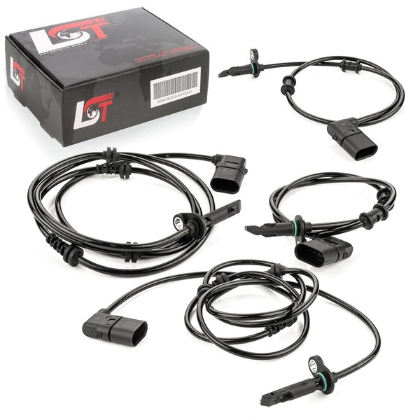 2X ABS Sensor Vorne Hinten Links Rechts Set FüR MERCEDES-BENZ EQC N293 Ab 2019-image