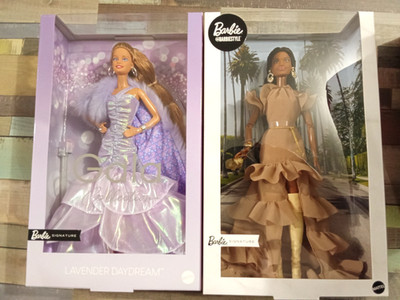 Konvolut Barbie Gala Lavender Daydream JBH70 Barbie Brooklyn JBH93 Mattel Signature