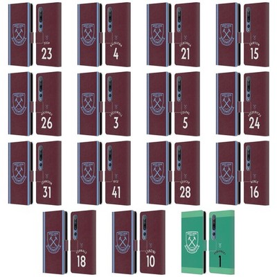 WEST HAM UNITED FC 2020/21 PLAYERS HOME KIT LEATHER BOOK CASE FOR XIAOMI PHONES