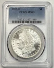 1885-O $1 Morgan Dollar PCGS MS63 90% Silver New Orleans US Coin - LUSTER!