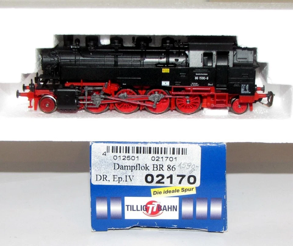 Br 86 1590-8 von Tillig, Spur TT