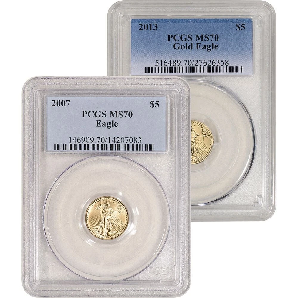 PCGS Certified MS 70 American Eagle Gold Bullion Coins for sale | eBay