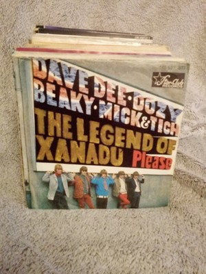 2 Single7''Dave Dee und CO Legende of Xanadu Siehe Foto..Shocking Blue ohne Foto