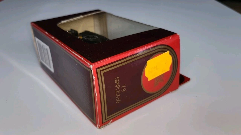 Modelos Matchbox de antaño Y-9 SIMPLEX-50 en embalaje original 1986 hecho en Macao - Imagen 2 de 4